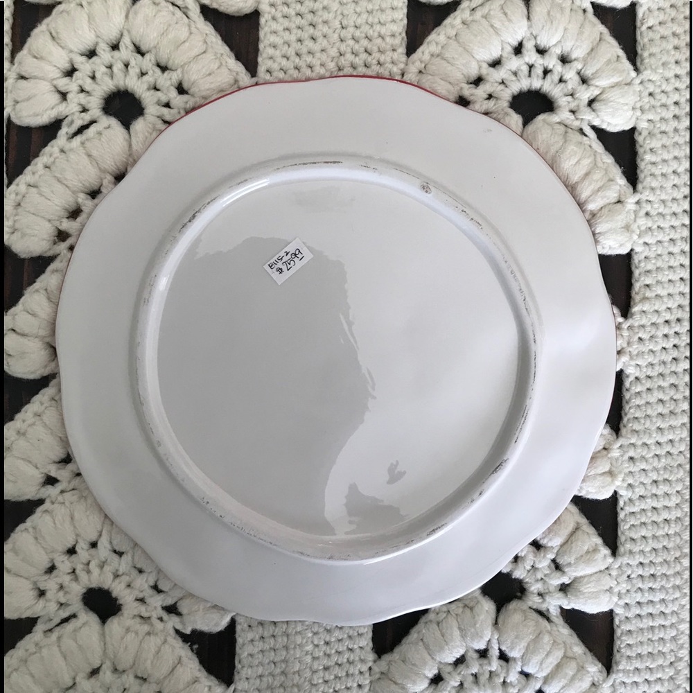 ✨3for$30✨ Happy Holidays Glass Snowman Plate - Picture 4 of 6
